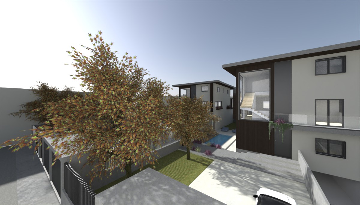 Ville Bifamiliari — Vista interna