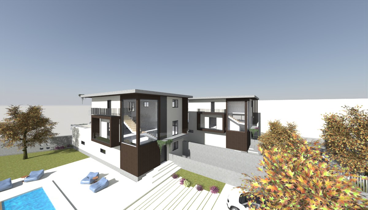 Ville Bifamiliari — Vista dall'alto